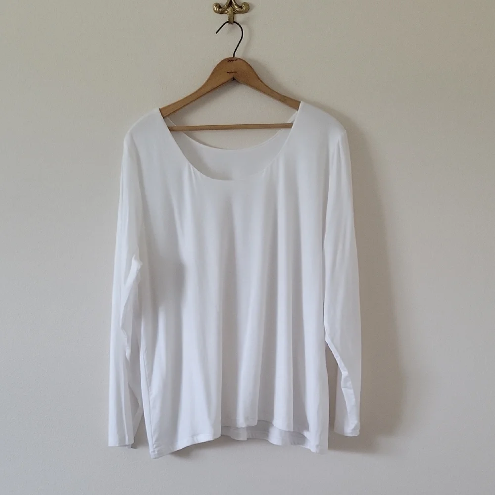 NWT Soma Essential Turnaround Long Sleeve Tee Size XXL